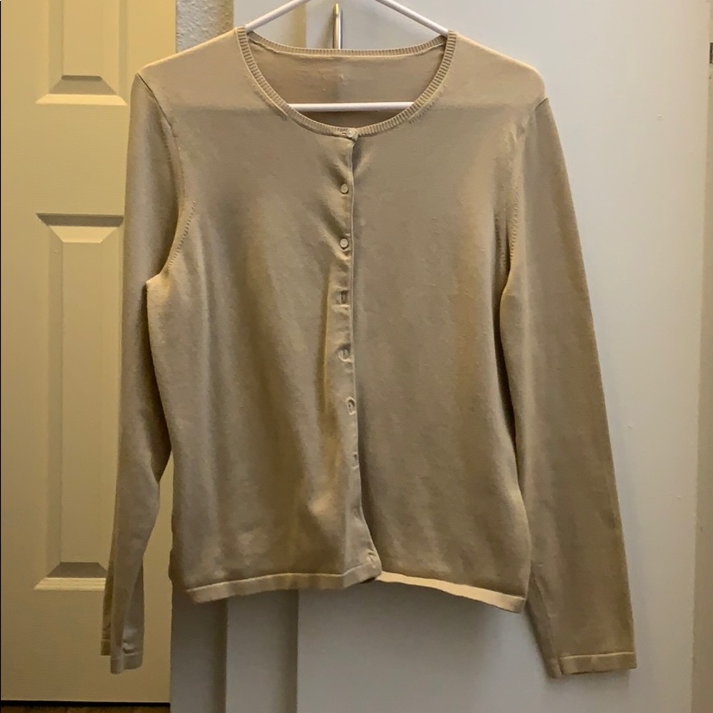 Tan Cardigan